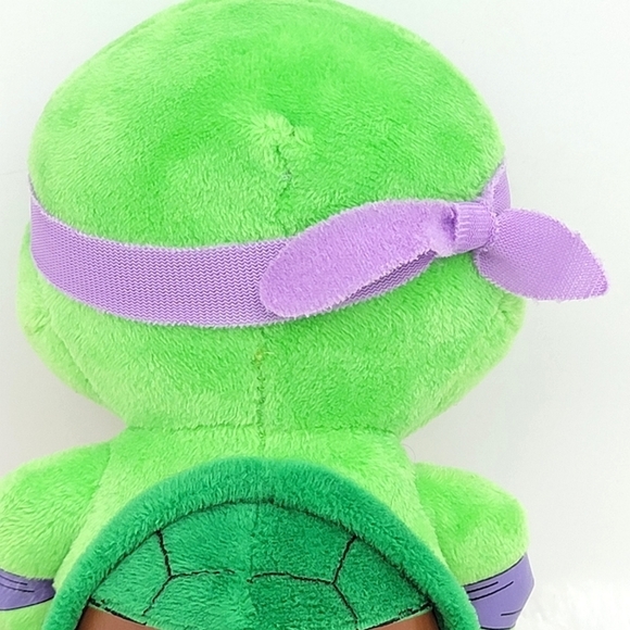 Ty Beanie Baby Plush Teenage Mutant Ninja Turtle TMNT Donatello Purple Turtle - Picture 5 of 16